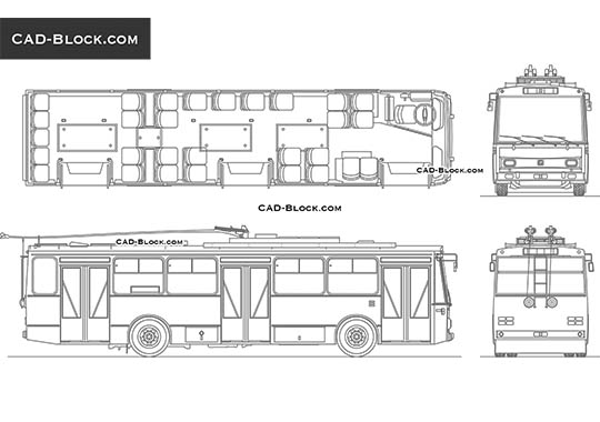 Skoda 14Tr01 - vector image Skoda 14Tr01 - download vector illustration
